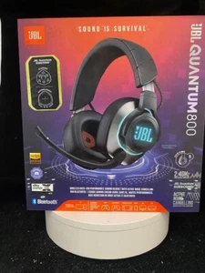 Brand New JBL Quantum 800 Wired Over-Ear Gaming Headset - Black - Picture 1 of 2