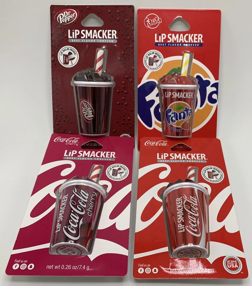 Lip Smacker Soda Flavored Cup Lip Balm Lip Gloss You Choose - Image 1 of 1
