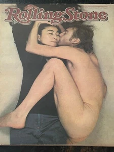 ROLLING STONE magazine 1981 John Lennon Tribute, Yoko Ono, Annie Leibovitz - Picture 1 of 1