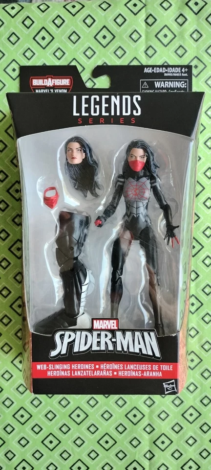 Hasbro Marvel Legends 6in Silk Marvels Venom BAF Wave