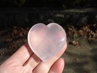  Rose Quartz Gem Quality Heart-Gem Quality-Translucent Beautiful Energy-Calming 