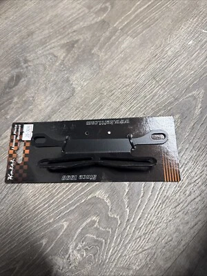 Soporte para matrícula Keiti - Negro semi brillante - Sin soportes de luz - Parte # LPB-20K Foto 1 de 3