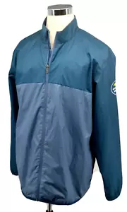 Giacca a vento ADIDAS uomo full zip Climastorm TAGLIA XL Navy - US OPEN SERIES - Foto 1 di 6