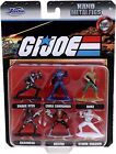 Jada Toys G.I. Joe 1.65" Die-cast Metal Collectible Figures 6-Pack, Toys for Kid