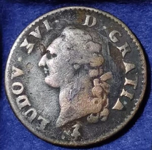 louis XVI ♦ 1 SOL ♦ 1791 A 1er Semestre Héron ♦ PARIS - Imagen 1 de 2