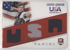2015 Panini USA Baseball Box Set 18U National Team Jerseys /99 Cooper Johnson