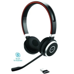 Jabra Evolve 65 Stereo Wireless Headset (MS Teams, USB-A) Refurbished - Picture 1 of 2