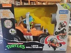 Teenage Mutant Ninja Turtles Remote Control Car Leo's Roll Over RC Rechargeable - Picture 1 of 7