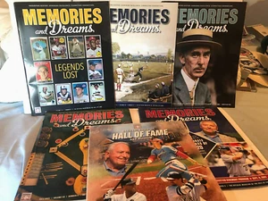 Baseball HOF Memories & Dreams Magazine Vol.43, #1 thru 5, + Yearbook. - Picture 1 of 1