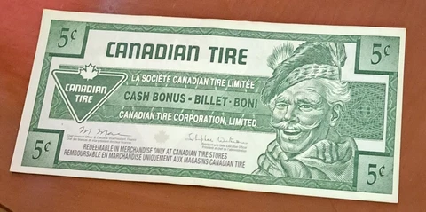 Argent Canadian Tire 5 Cents 0466138760 2011 Cover