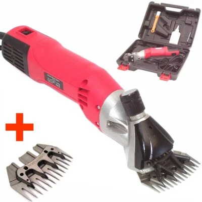 D+L 55428 Schaf Schermaschine 500W + Ersatzmesser elektr. Schafschermaschine Schere