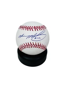 MICKEY MORANDINI PHILADELPHIA PHILLIES SIGNED MLB RAWLINGS BASEBALL COA - Picture 1 of 5