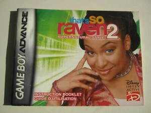 Nintendo Game Boy Advance That's So Raven 2 Instruction Manual Booklet Only - Picture 1 of 2