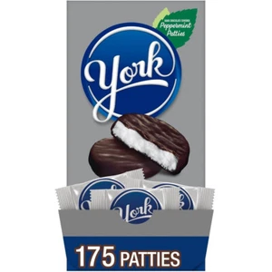YORK Dunkle Schokolade Pfefferminz Patties, Süßigkeiten Großpackung 5,25 Pfund (1er Pack) - Bild 1 von 2