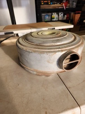 1955 1956 Ford Fairlane Crown Victoria Oil Bath Air Cleaner Used Original - Image 1 of 4