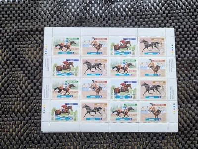 CANADA SHEET OF STAMP MINT UNUSED HORSE NORTHERN DANCER KENTUCKY  WINNER BIGBEN - Image 1 of 2