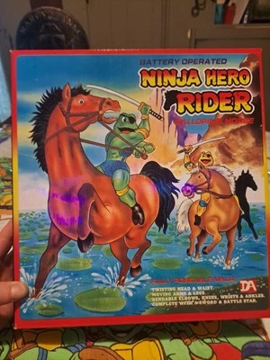 Tmnt (Bootleg) Ninja Hero Rider Cib Foto 1 de 4