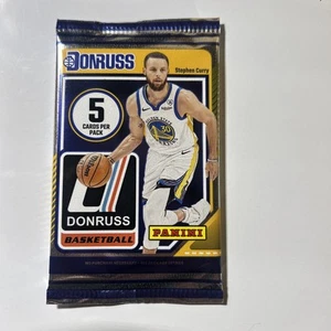 2024-25 Donruss NBA 5 confezioni di carte ogni confezione ha 1 inondazione gialla e cerca RR - Foto 1 di 2