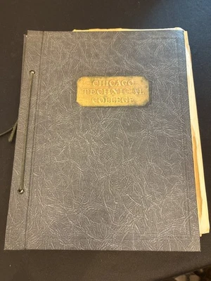 Chicago Technical College Practical Drafting Course Manual 1950s Illustrated Foto 1 de 4