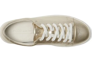 Ecco 38 Soft 7 Damenschuhe Größe 8,5 goldfarben Leder bequem niedrige Turnschuhe gebraucht, in einwandfreiem Zustand - Bild 1 von 7