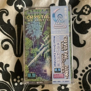NEW Crystal Sun Lost Cascade SILVER Cassette #/50 Limited Vaporwave OBI - Picture 1 of 3