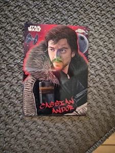 2025 Topps Chrome Star Wars Cassian Andor Glactic Graffiti GG-7 CASE HIT  - Bild 1 von 4