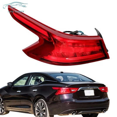 Luz trasera del lado del conductor para Nissan Máxima 2016 2017 2018 luz de freno exterior Foto 1 de 4