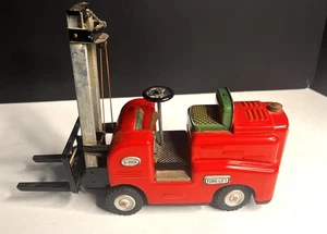 Carretilla elevadora S-1002 a batería de colección de los años 50 sin operador de MODERN TOYS JAPÓN - Imagen 1 de 12