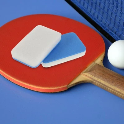  2 Pcs Table Tennis Bat Cleaner Paddle Cleaning Tool Multi-purpose Sponge Brush - Image 1 of 4