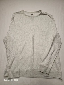 Sonoma Lt Gris Grande Para Mujer’s XXL Sudadera Ligera Pullover Manga Larga - Imagen 1 de 4