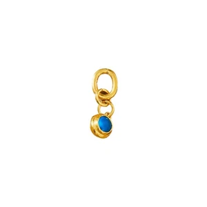 MAISON IREM x ANTHROPOLOGIE Dije Mal de Ojo en Azul - Imagen 1 de 5
