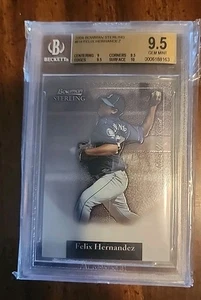 Felix Hernandez 2004 Bowman Sterling First Seattle Mariners BGS 9.5 Gem Mint - Picture 1 of 2