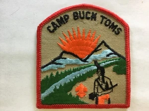 1980 ? Camp Buck Toms pocket patch - Picture 1 of 1