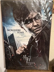 Harry Potter 7 Part 1 Poster Nowhere Is Safe - Picture 1 of 1
