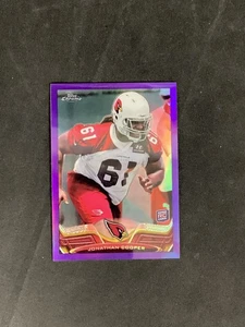 2013 Topps Chrome #120 Jonathan Cooper Purple Refractor /499 Arizona Cardinals - Picture 1 of 2