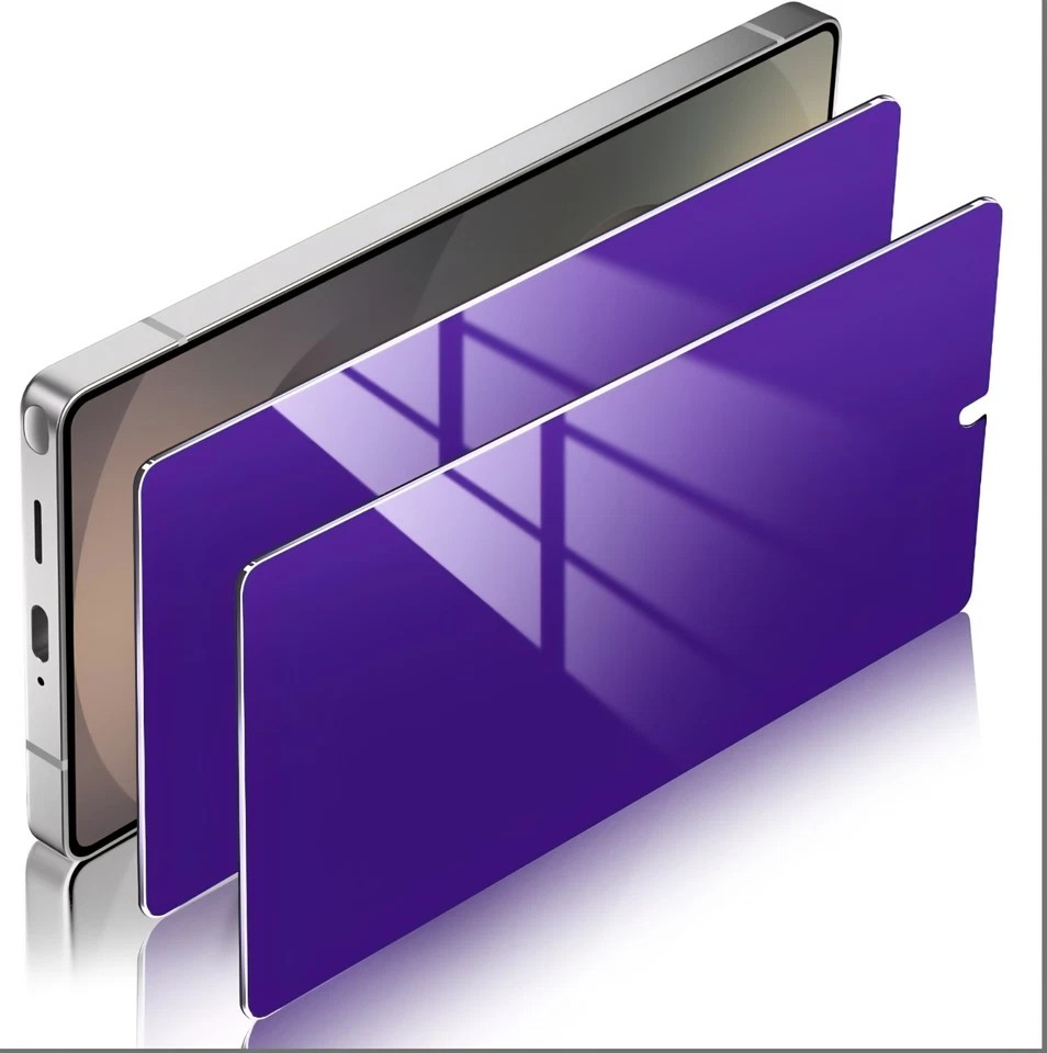 Paquete de 2 protectores de pantalla de privacidad ultra para Samsung Galaxy S25 [no de vidrio], geniales... Foto 1 de 4