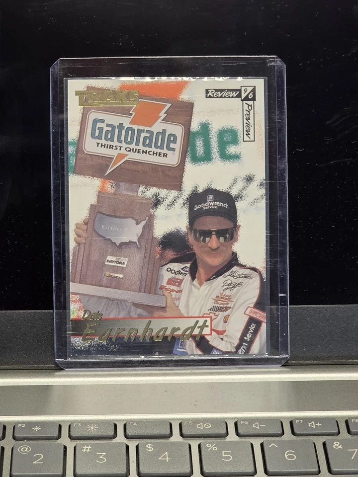 1996 Traks Review & Preview - Dale Earnhardt #37 - Image 1 of 1