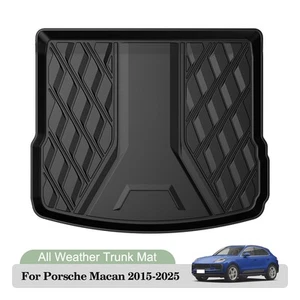 Car Custom for 2015-2025 Porsche Macan All Weather Waterproof 3D TPE Trunk Mat - Foto 1 di 7
