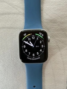 Apple Watch SE 44mm Silber 2024 2nd Gen Sportloop Sportarmband - Bild 1 von 11