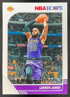 LeBron James 2019-20 Panini Hoops Lakers - Image 1 of 2