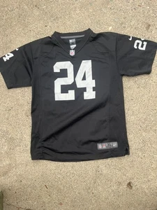 Marshawn Lunch Oakland Las Vegas Raiders NFL Jersey Youth Kids Size xL (18-20) - Picture 1 of 6