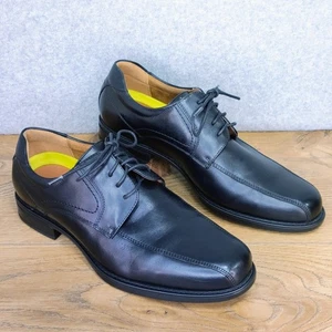 Johnston Murphy XC4 Men's Jacobi Black Leather Cap Toe Lace Up Oxford US 8 D - Picture 1 of 12
