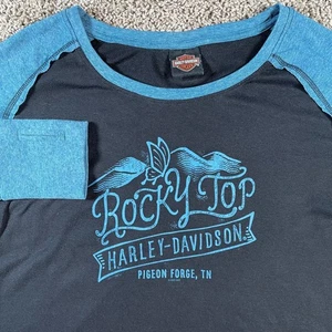Harley Davidson Rocky Top Pigeon Forge TN Raglan Langarmshirt Damen XL - Bild 1 von 9