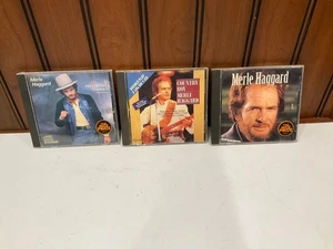 Merle Haggard Lot 3 CD country, boy, super hits, epic hits - Foto 1 di 4