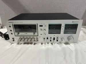 Vintage Onkyo TA-630D Stereo Cassette Tape Deck Japan Dolby System Tested Works - Picture 1 of 5
