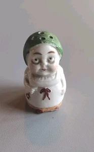 RARE Antique ART Deco Porcelain Pepper Shaker Made In Germany - Foto 1 di 2