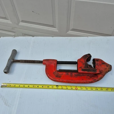 RIDGID USA No. 4-S HEAVY DUTY 2" - 4" Metal Pipe Cutter Cutting Plumber Tool - Image 1 of 4