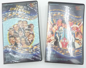 That's Entertainment Fred Astaire Gene Kelly Bing Crosby Elizabeth Taylor 2 VHS - Imagen 1 de 4
