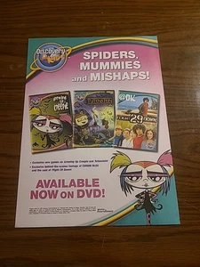 Discovery Kids Growing Up Creepie And Tutenstein Print Ad 2007 8x11 Promo Wall - Bild 1 von 1