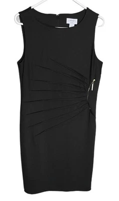 Carmen Marc Valvo Ruched Stretch Dress Size Large Foto 1 de 4